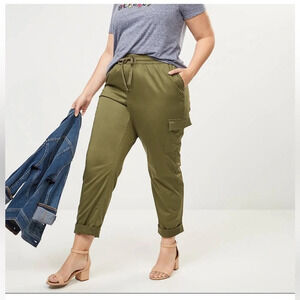 Lane Bryant Ankle Pull On Cargo Pants
